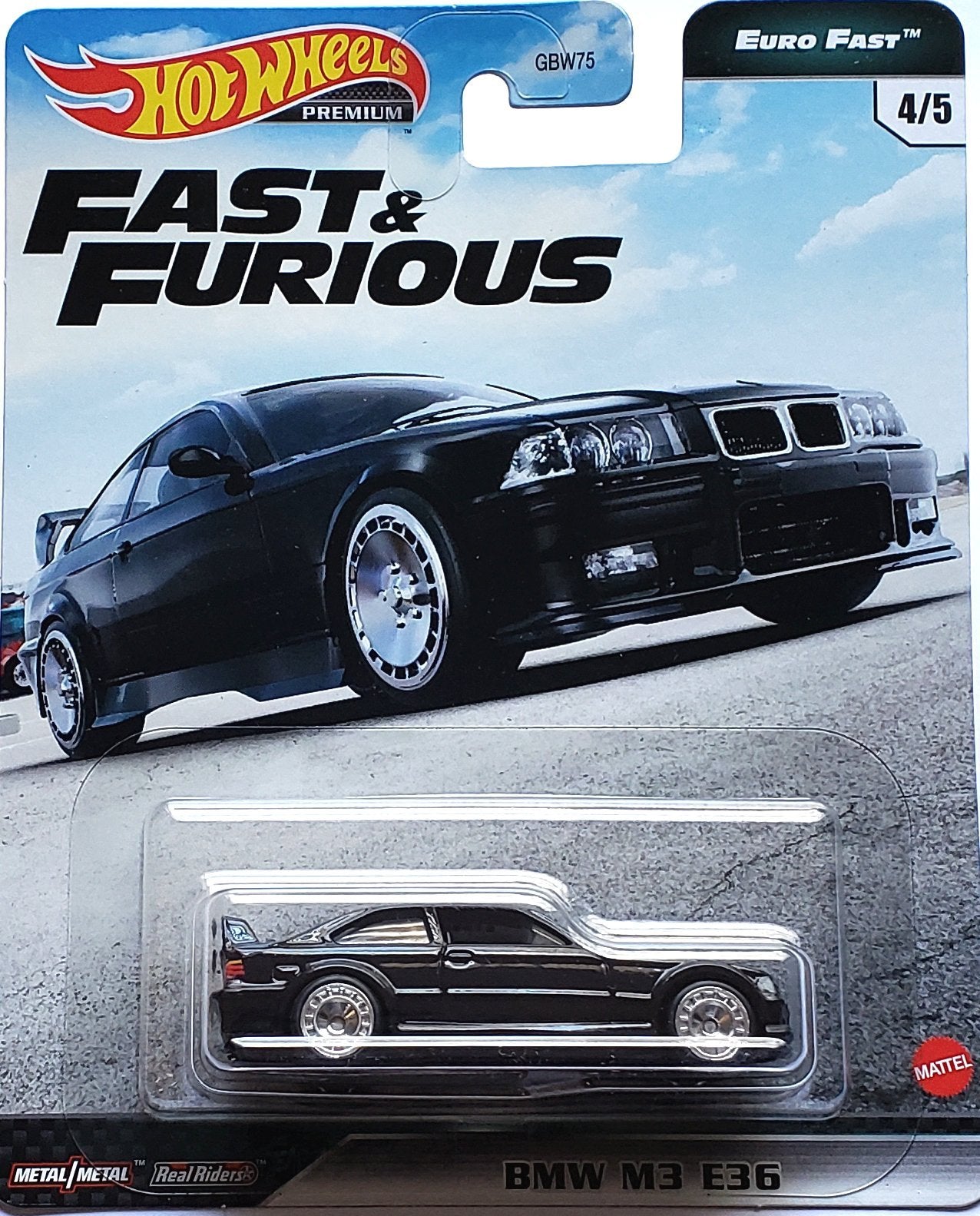 Original Hot Wheels Premium Car Fast & Furious 1/64 Voiture Metal