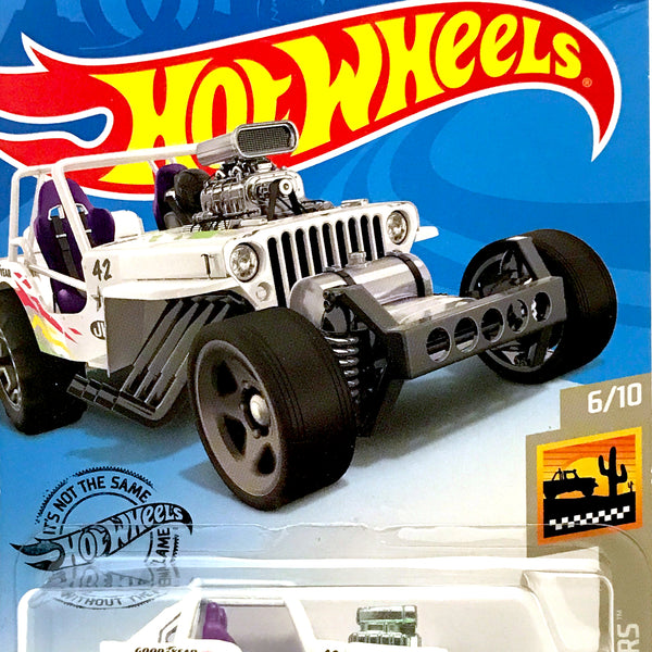 Hot wheels cheap white jeep